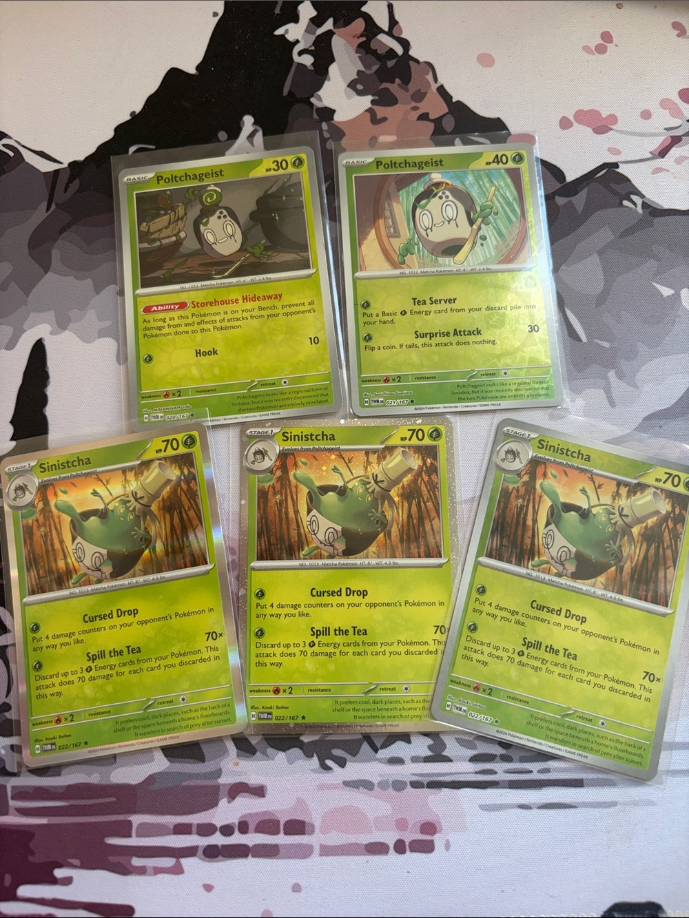 Poltchageist & Sinistcha Evolution Lot | 5 Cards | Holo & Reverse Holo | ✨5/$25✨